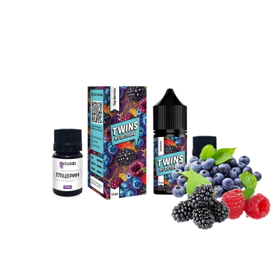 Набор для самозамеса Twins Top Berries (Ягоды, 50 мг, 30 мл)