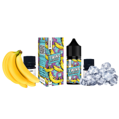 Набор для самозамеса Twins HARD Banana Ice (Банан Лёд, 65 мг, 30 мл)