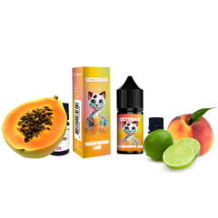Набор для самозамеса Octobar NFT Peach Papaya Lime (Персик Папайя Лайм, 50 мг, 10 мл)