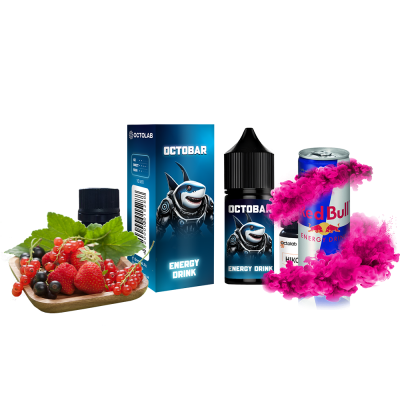 Набор для самозамеса Octobar NFT Energy Drink (Энергетик, 50 мг, 30 мл)