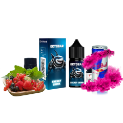 Набор для самозамеса Octobar NFT HARD Energy Drink (Энергетик, 65 мг, 30 мл)