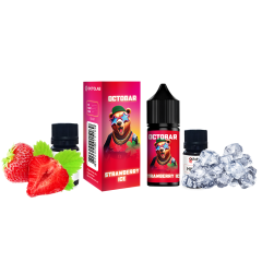 Набор для самозамеса Octobar NFT HARD Strawberry Ice (Клубника Лёд, 65 мг, 30 мл)