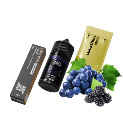 Набор для самозамеса Chaser Black Grape Blackberry Limited (Виноград Ежевика, 65 мг, 30 мл)