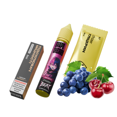 Набор для самозамеса Chaser Beat Grape Cherry (Виноград Вишня, 50 мг, 30 мл)