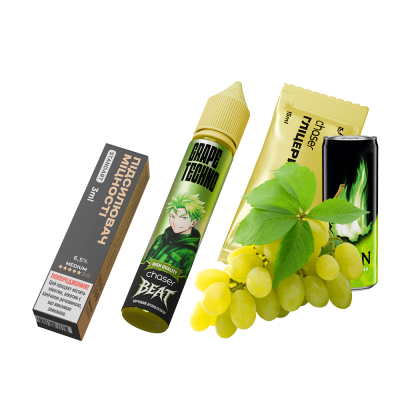 Набор для самозамеса Chaser Beat Grape Techno (Виноградный Энергетик, 65 мг, 30 мл)