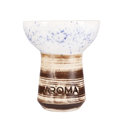 Глиняна чаша Aroma Sierra Glaze White/Blue (Біло-синій)