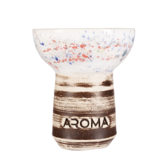 Глиняная чаша Aroma Sierra Glaze White/Red (Бело-красный)