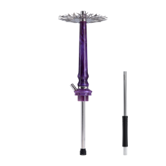 Кальян Tiaga Astra Crystal Purple (фиолетовый, базовый комплект)