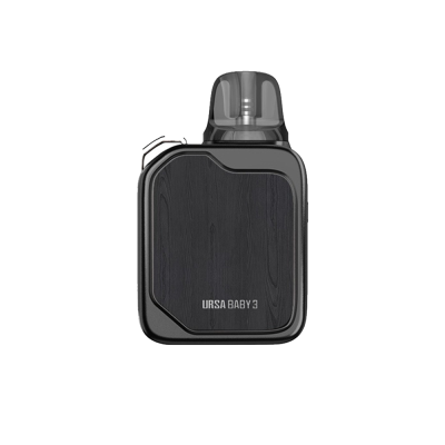 Lost Vape Ursa Baby 3 Pod 900 Ebony Wood (Чёрный, с картриджем) Многоразовый POD