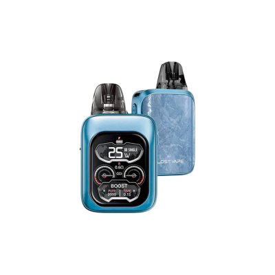 Lost Vape Ursa Baby 3 Pro 1300 Moonsteel Blue (Синий, с картриджем) Многоразовый POD