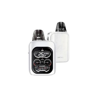 Lost Vape Ursa Baby 3 Pro 1300 Moonsteel White (Белый, с картриджем) Многоразовый POD