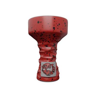 Глиняная чаша Creepy x UNLTD Killer Berry Mojito (Красно-чёрный)