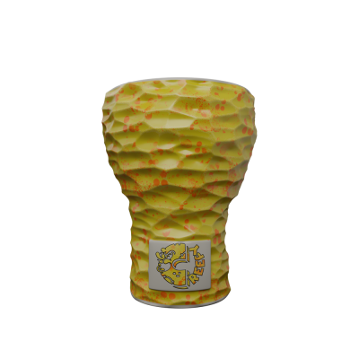 Глиняная чаша Creepy x UNLTD Turkish Capri Sun (Жёлто-красный)