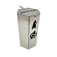 Колпак для кальяна Appach Marvel Silver (Металлик)