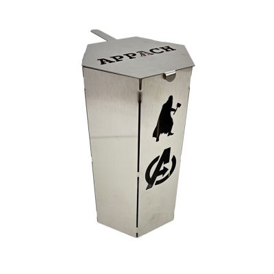 Колпак для кальяна Appach Marvel Silver (Металлик)