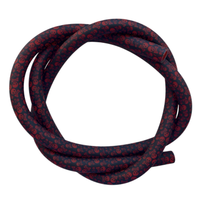 Силиконовый шланг для кальяна Skull Red (Черепа Красный)