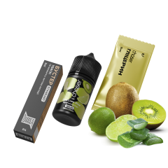 Набор для самозамеса Chaser Lux Kiwi Aloe Lime (Киви Алоэ Лайм, 50 мг, 30 мл)