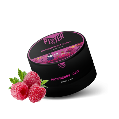 Кальянная чайная смесь Pixtea Raspberry Shot (Распберри Шот, 250 г)