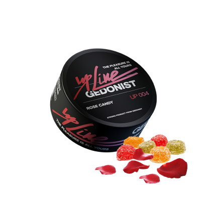 Табак Gedonist UP Line №4 Rose Candy (Роуз Кенди, 100 г)