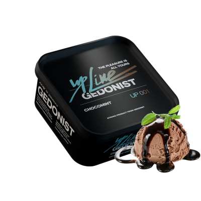 Тютюн Gedonist UP Line №1 Chocomint (Чокомінт, 200 г)