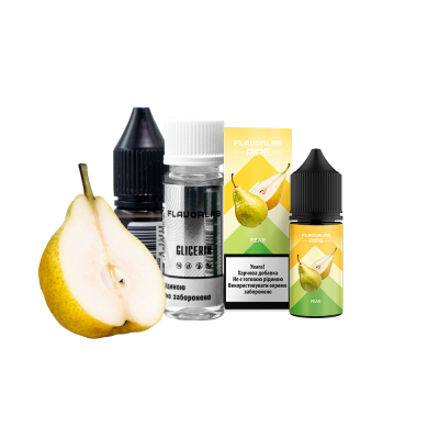 Набор для самозамеса жидкости Flavorlab Ripe Pear (Груша, 50 мг, 30 мл)