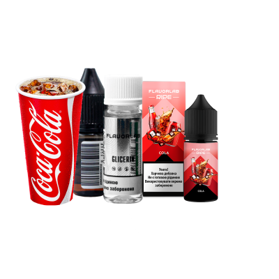 Набор для самозамеса жидкости Flavorlab Ripe Cola (Кола, 50 мг, 30 мл)