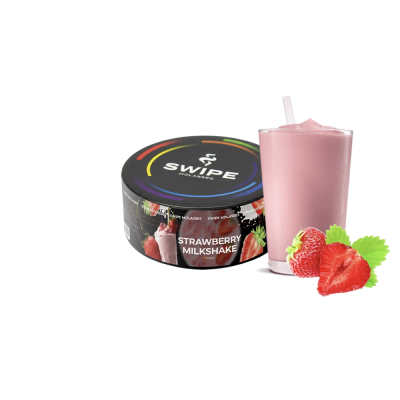 Кальянная смесь Swipe Strawberry Milkshake (Клубничный Милкшейк, 100 г)