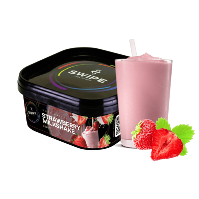 Кальянная смесь Swipe Strawberry Milkshake (Клубничный Милкшейк, 250 г)
