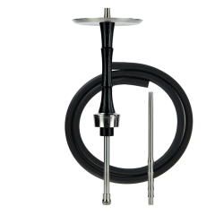 Кальян Totem Hookah Idol Full black (чёрный, базовый комплект) Кальян Totem Hookah Idol Full black (чёрный, базовый комплект)