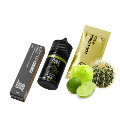 Набор для самозамеса Chaser Black Apple Cactus Lime Limited (Яблоко Кактус Лайм, 50 мг, 30 мл)