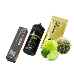 Набор для самозамеса Chaser Black Apple Cactus Lime Limited (Яблоко Кактус Лайм, 65 мг, 30 мл)