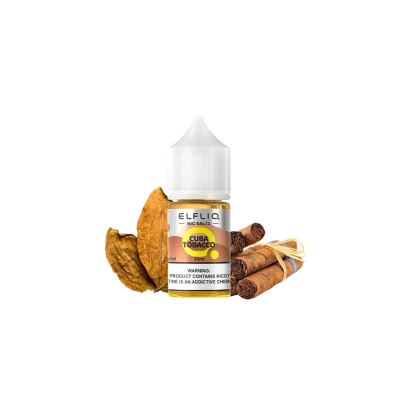 Жидкость Elfliq Cuban Tobacco (Кубинский Табак, 50 мг, 30 мл)