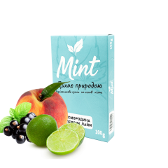 Кальянна суміш Mint Смородина Персик Лайм (100 г) Кальянна суміш Mint Смородина Персик Лайм (100 г)