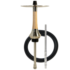 Кальян Totem Hookah Monolit Ultra Wood Pure (бежевый, базовый комплект, стальной мундштук)