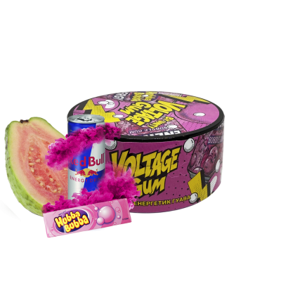 Табак Unity Voltage gum (Хуба буба Энергетик Гуава, 100 г)