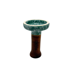 Глиняна чаша 2x2Hookah Flat Aqua (Блакитний)
