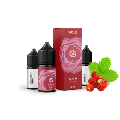 Набор для самозамеса Nebula Salt Zodiac Line Cancer (Кислая земляника, 50 мг, 30 мл)