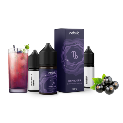 Набор для самозамеса Nebula Salt Zodiac Line Capricorn (Смородиновый лимонад, 50 мг, 30 мл)