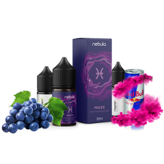 Набор для самозамеса Nebula Salt Zodiac Line Pisces (Виноградный энергетик, 50 мг, 30 мл)