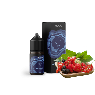 Жидкость Nebula Salt Cold Space Line Andromeda (Горные ягоды, 50 мг, 30 мл)