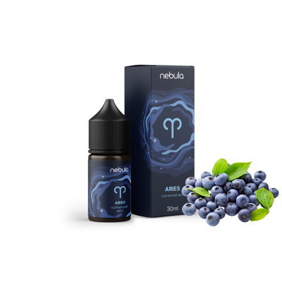 Жидкость Nebula Salt Zodiac Line Aries (Черника, 50 мг, 30 мл)