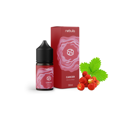 Жидкость Nebula Salt Zodiac Line Cancer (Кислая земляника, 50 мг, 30 мл)