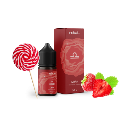 Жидкость Nebula Salt Zodiac Line Libra (Клубничная конфета, 50 мг, 30 мл)