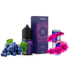 Жидкость Nebula Salt Zodiac Line Pisces (Виноградный энергетик, 50 мг, 30 мл)