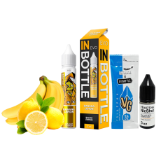 Набор для самозамеса In Bottle EVO Banana Lemon (Банан Лимон, 50 мг, 30 мл)