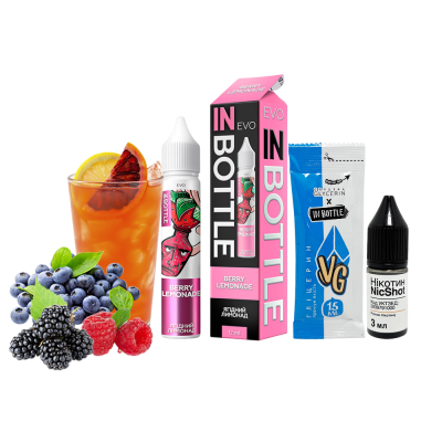Набір для самозамішування In Bottle EVO Berry Lemonade (Ягідний лимонад, 50 мг, 30 мл)