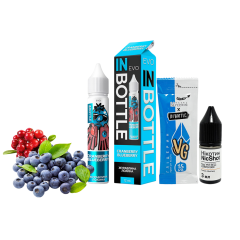 Набор для самозамеса In Bottle EVO Cranberry Blueberry (Клюква и черника, 50 мг, 30 мл) Набор для самозамеса In Bottle EVO Cranberry Blueberry (Клюква и черника, 50 мг, 30 мл)