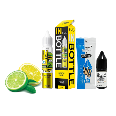 Набір для самозамішування In Bottle EVO Lemon Lime (Лимон та лайм, 50 мг, 30 мл)