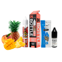 Набір для самозамішування In Bottle EVO Pineapple Peach Mango (Ананас, персик та манго, 50 мг, 30 мл)