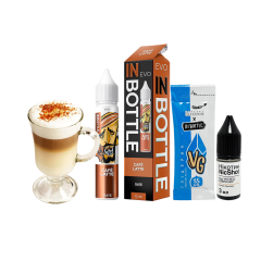 Набор для самозамеса In Bottle EVO Cafe Latte (Кофе Латте, 50 мг, 30 мл) Набор для самозамеса In Bottle EVO Cafe Latte (Кофе Латте, 50 мг, 30 мл)